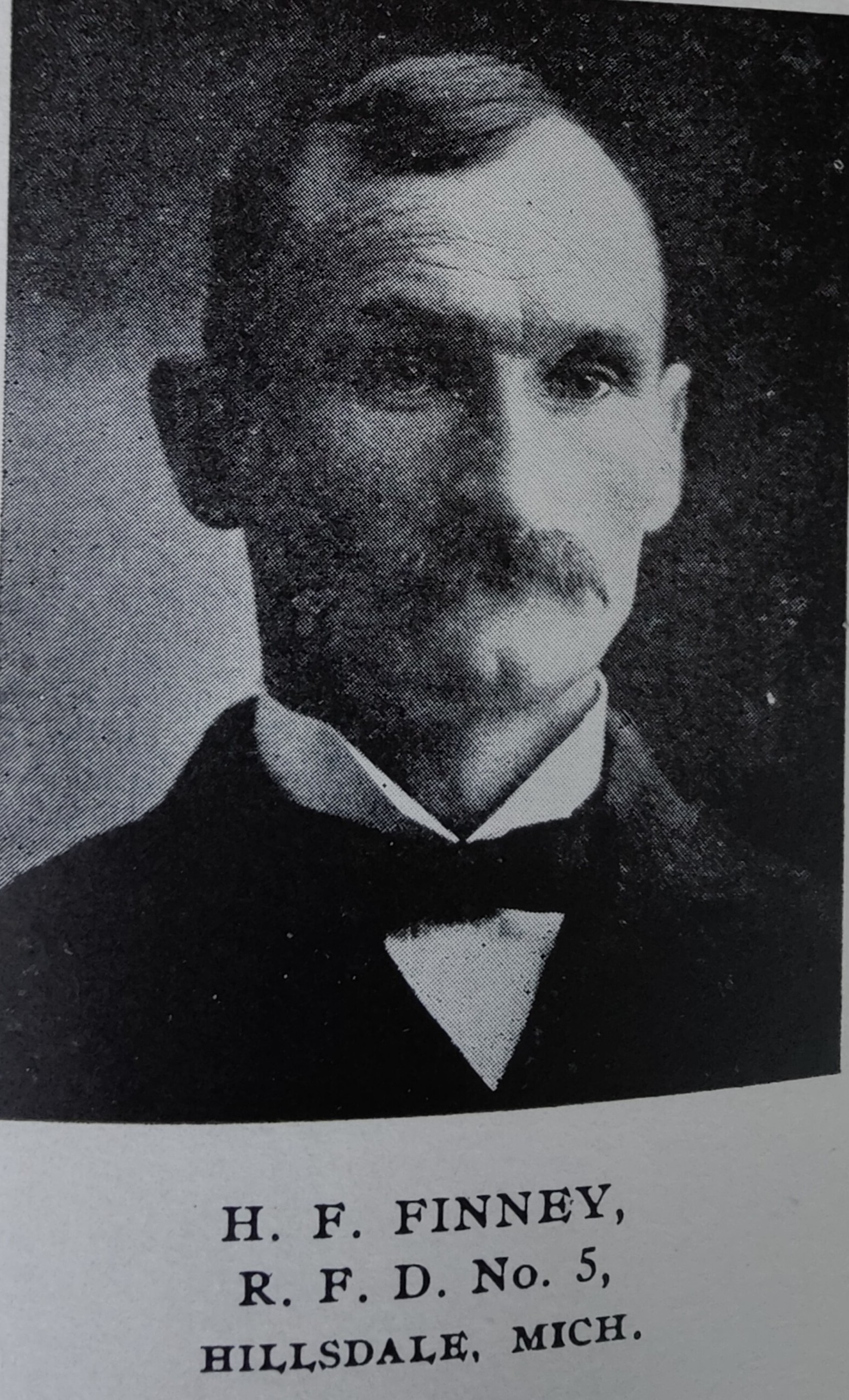 Hezekiah Frank Finney, 1856-1933