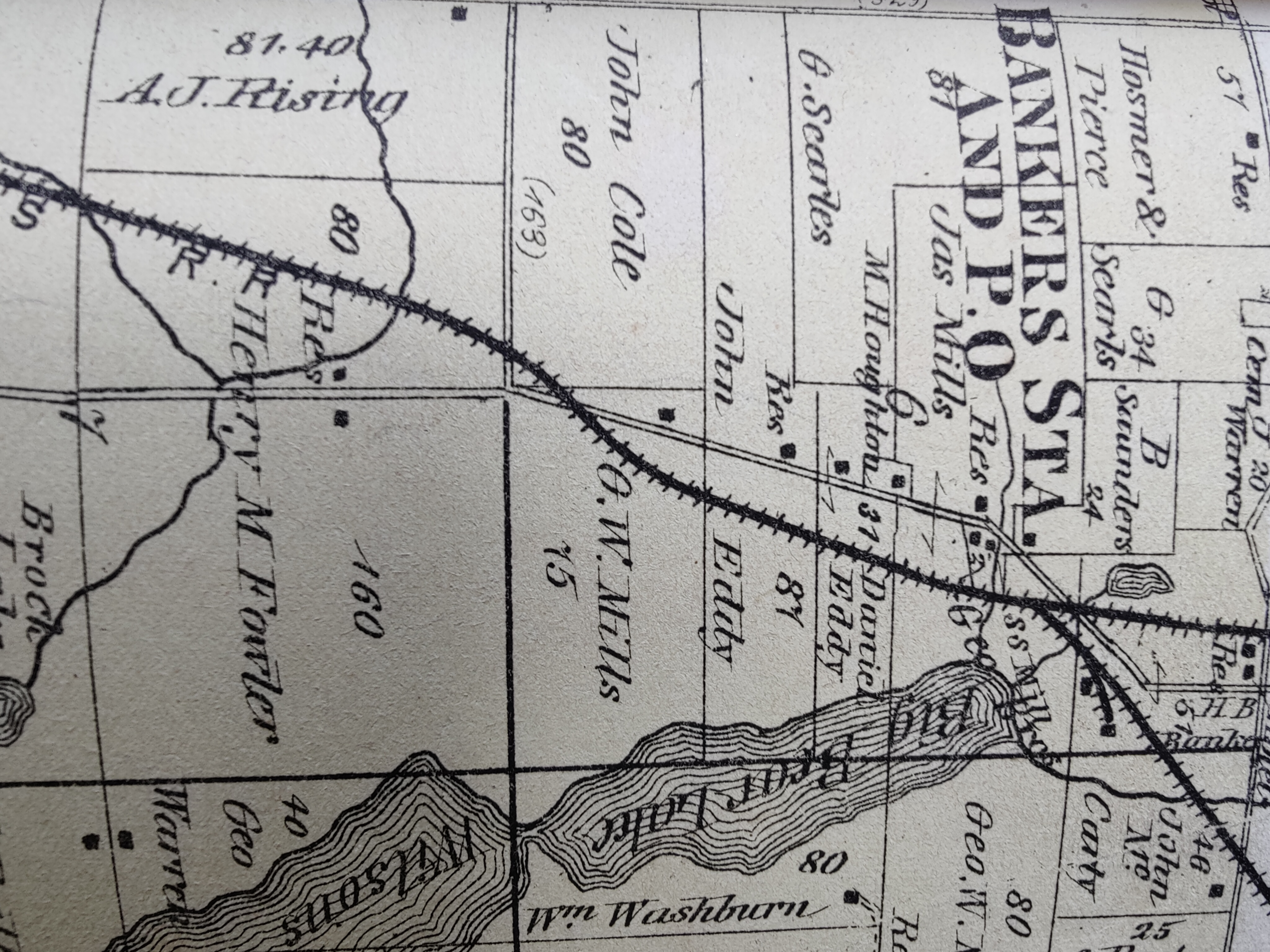 Cambria Township, Hillsdale County 1872