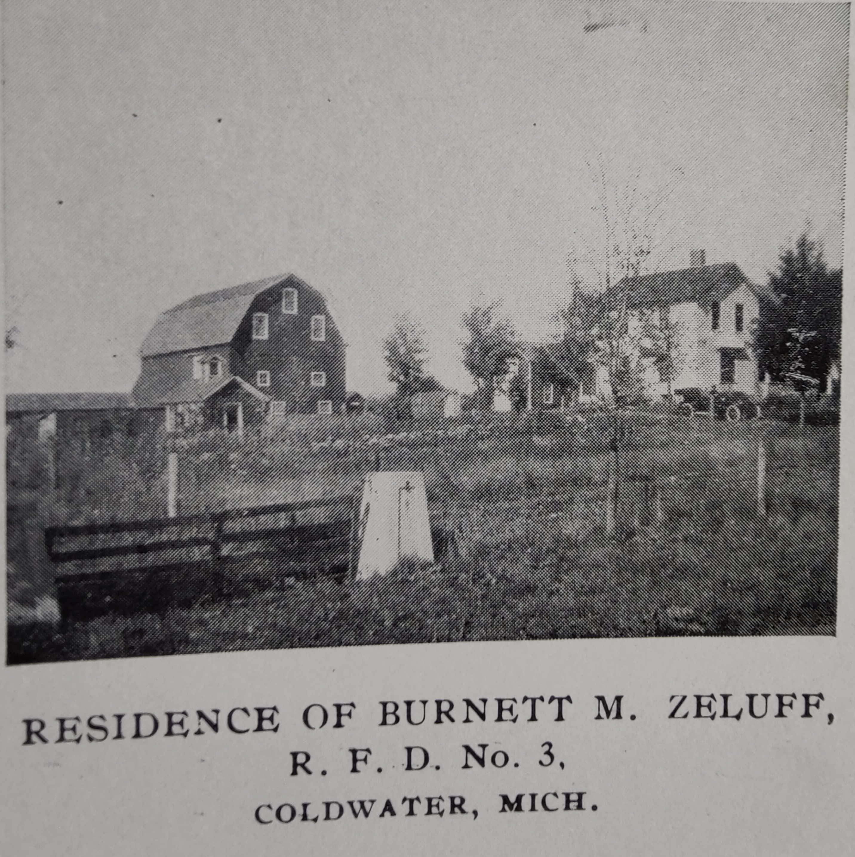 Residence of Burnett M Zeluff